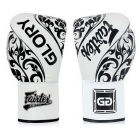 Боксови Ръкавици с връзки - Fairtex Glory - BGLG2 - White